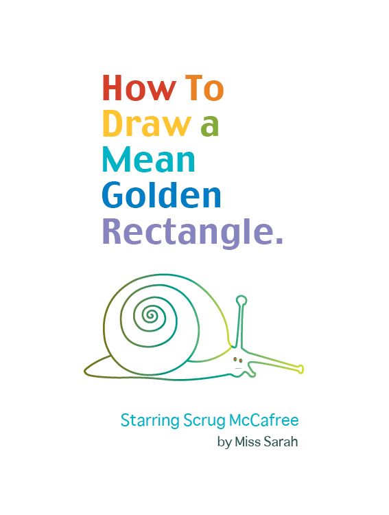 How to Draw a Mean Rectangle Instructional Booklet: Front Cover