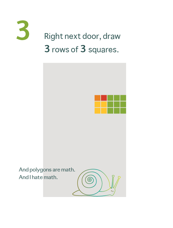 How to Draw a Mean Rectangle Instuctional Booklet: Page 3